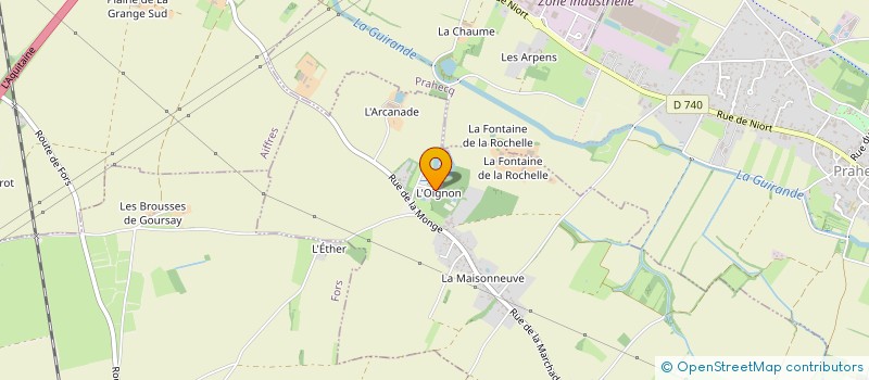 localisation de l'entreprise MONSIEUR JEAN-FRANCOIS ROCA  SAINT-MARTIN-DE-BERNEGOUE