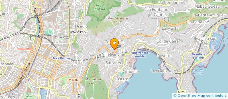 localisation de l'entreprise MONSIEUR JEAN-FRANCOIS ROCCA  BEAULIEU-SUR-MER