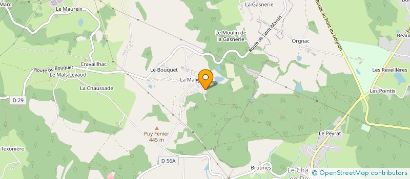 localisation de l'entreprise MONSIEUR JEAN-FRANCOIS ROCHE  LA GENEYTOUSE