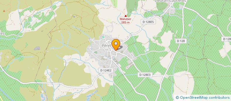 localisation de l'entreprise MONSIEUR JEAN-FRANCOIS ROLLAND  PERET