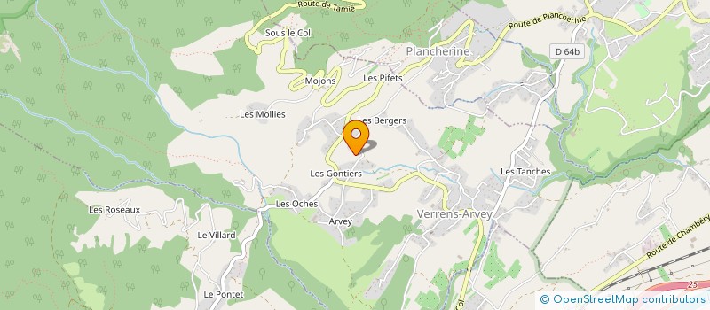 localisation de l'entreprise MONSIEUR JEAN-FRANCOIS ROMAND à VERRENS-ARVEY