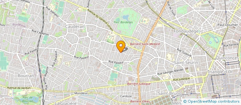 localisation de l'entreprise MONSIEUR JEAN-FRANCOIS ROQUELAURE à BORDEAUX