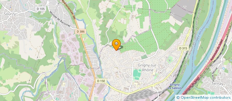 localisation de l'entreprise MONSIEUR JEAN-FRANCOIS ROSSI  GRIGNY