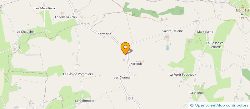 localisation de l'entreprise MONSIEUR JEAN-FRANCOIS ROUILLE à LE MENE
