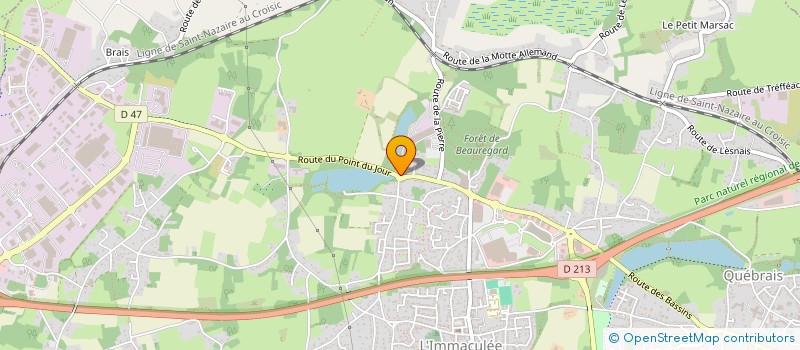 localisation de l'entreprise MONSIEUR JEAN-FRANCOIS ROUSSEL  SAINT-NAZAIRE