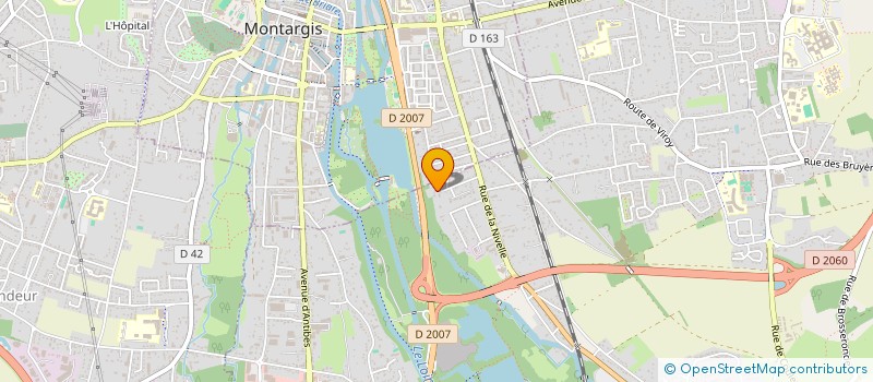 localisation de l'entreprise MONSIEUR JEAN-FRANCOIS SACCOCCIO  AMILLY