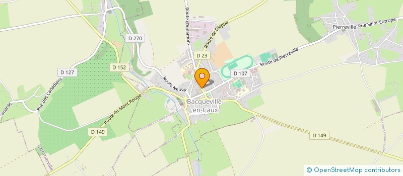 localisation de l'entreprise MONSIEUR JEAN-FRANCOIS SAFFRAY  BACQUEVILLE-EN-CAUX