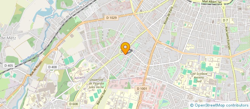 localisation de l'entreprise MONSIEUR JEAN-FRANCOIS SAGEZ  AMIENS