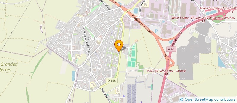 localisation de l'entreprise MONSIEUR JEAN-FRANCOIS SAIDI à CORBAS