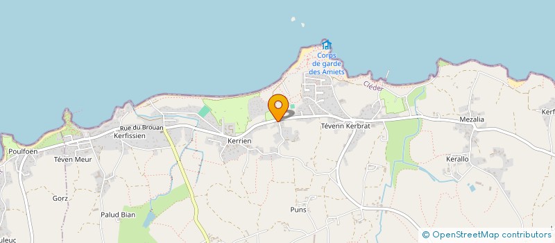 localisation de l'entreprise MONSIEUR JEAN-FRANCOIS SALAUN  CLEDER