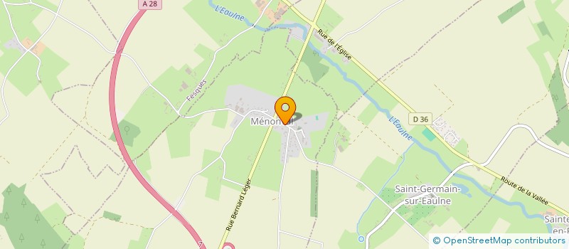 localisation de l'entreprise MONSIEUR JEAN-FRANCOIS SANNIER  MENONVAL