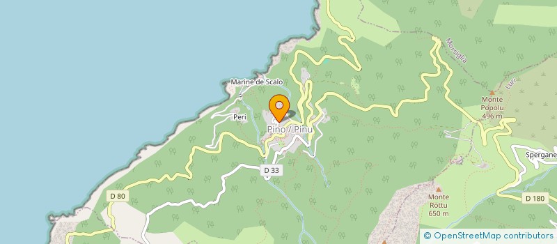 localisation de l'entreprise MONSIEUR JEAN FRANCOIS SANTINI  PINO