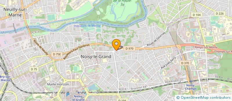 localisation de l'entreprise MONSIEUR JEAN-FRANCOIS SARGERO  NOISY-LE-GRAND