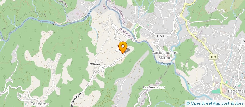 localisation de l'entreprise MONSIEUR JEAN FRANCOIS SCENI  TANNERON