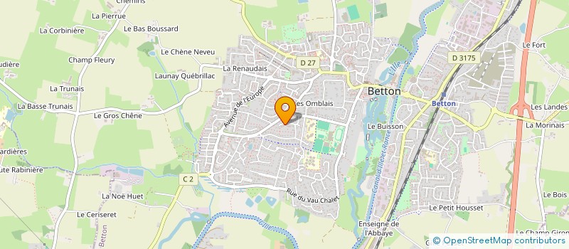 localisation de l'entreprise MONSIEUR JEAN-FRANCOIS SCHMIT  BETTON