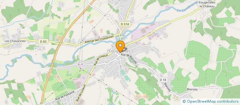 localisation de l'entreprise MONSIEUR JEAN-FRANCOIS SEGURA à FOUGEROLLES-SAINT-VALBERT