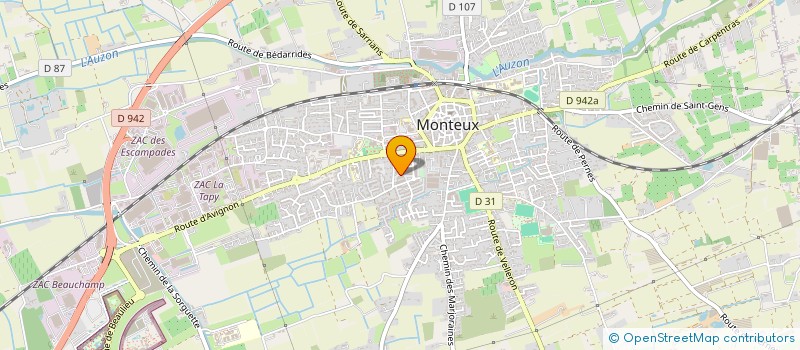 localisation de l'entreprise MONSIEUR JEAN-FRANCOIS SEHOULIA  MONTEUX