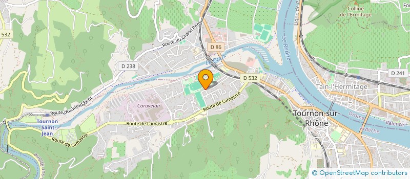 localisation de l'entreprise MONSIEUR JEAN-FRANCOIS SEMPERBONI à TOURNON-SUR-RHONE