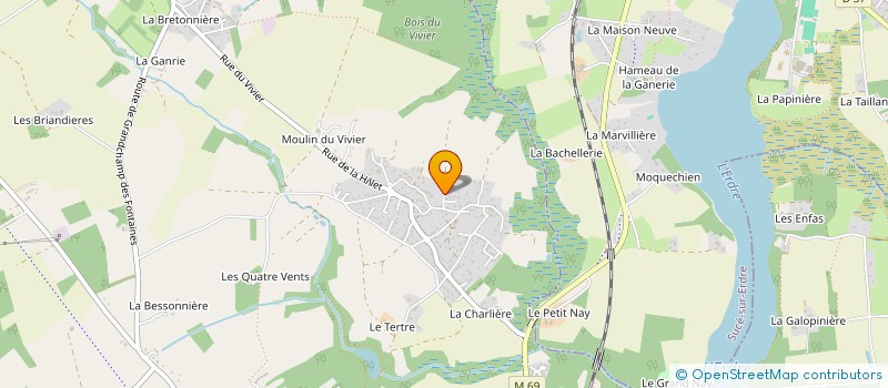 localisation de l'entreprise MONSIEUR JEAN-FRANCOIS SEROT à LA CHAPELLE-SUR-ERDRE