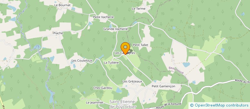 localisation de l'entreprise MONSIEUR JEAN FRANCOIS SIMONNET à SOURZAC