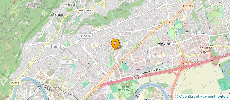 localisation de l'entreprise MONSIEUR JEAN-FRANCOIS SITRUK  MEYLAN