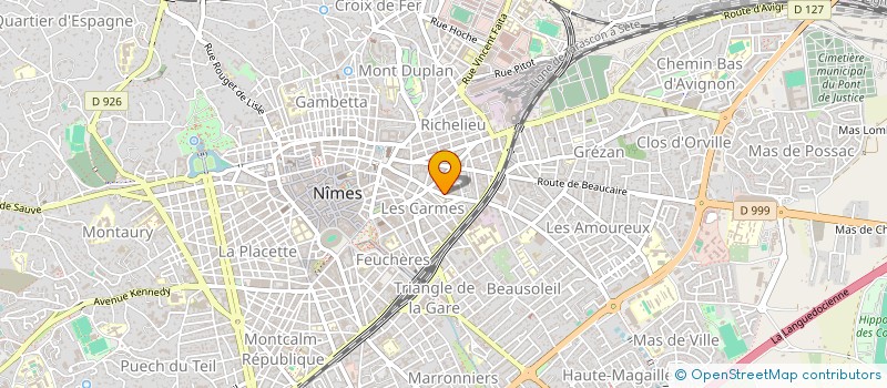 localisation de l'entreprise MONSIEUR JEAN FRANCOIS SLUSZAREK à NIMES