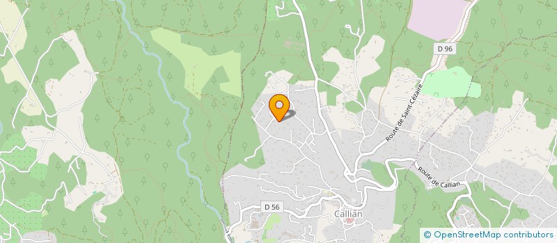 localisation de l'entreprise MONSIEUR JEAN-FRANCOIS SOLARZ  CALLIAN