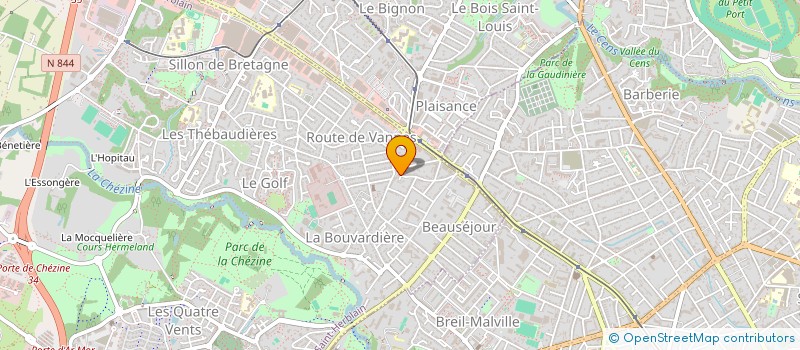 localisation de l'entreprise MONSIEUR JEAN-FRANCOIS STALDER  SAINT-HERBLAIN