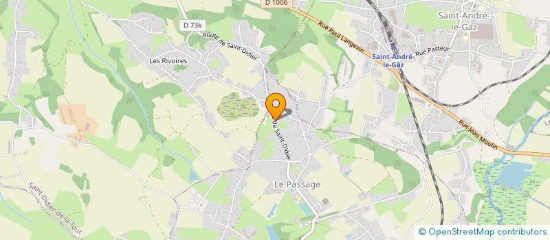 localisation de l'entreprise MONSIEUR JEAN-FRANCOIS TARDY-PANIS  LE PASSAGE