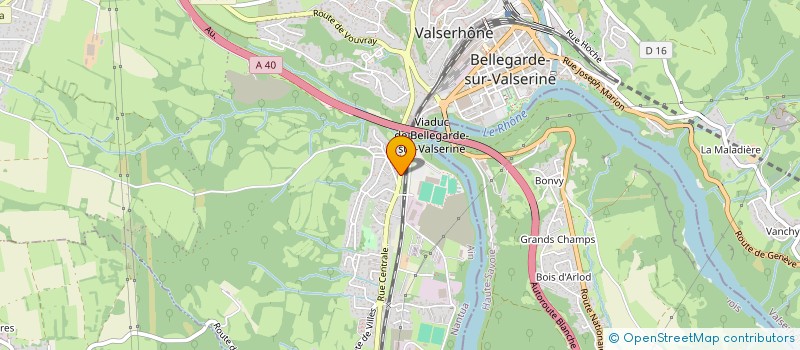 localisation de l'entreprise MONSIEUR JEAN-FRANCOIS TEYSSIEUX à VALSERHONE