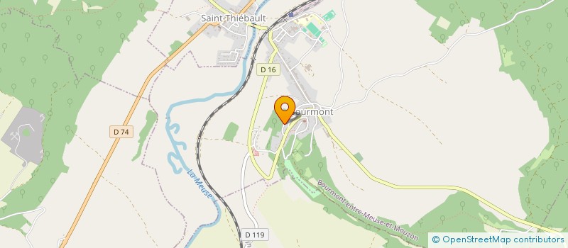 localisation de l'entreprise MONSIEUR JEAN-FRANCOIS THIERRIOT à BOURMONT-ENTRE-MEUSE-ET-MOUZON