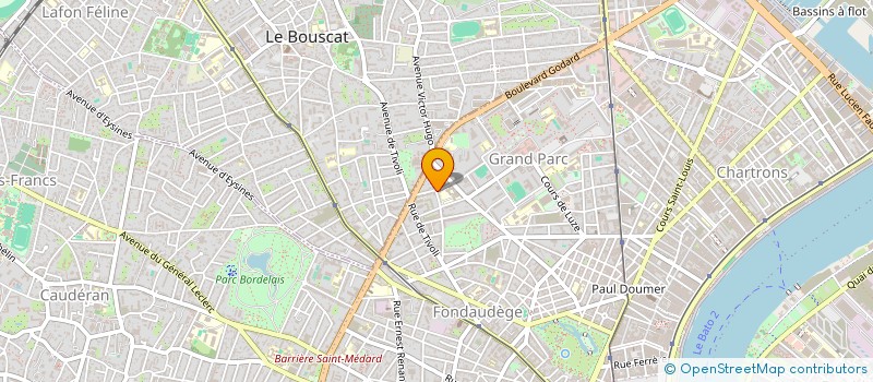 localisation de l'entreprise MONSIEUR JEAN FRANCOIS TOLEDO  BORDEAUX