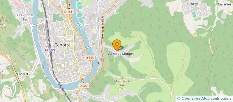 localisation de l'entreprise MONSIEUR JEAN-FRANCOIS TORNEL  CAHORS