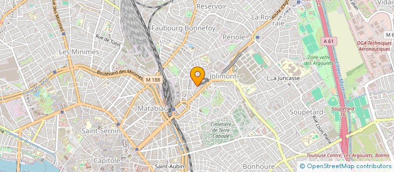 localisation de l'entreprise MONSIEUR JEAN-FRANCOIS TOSTI à TOULOUSE