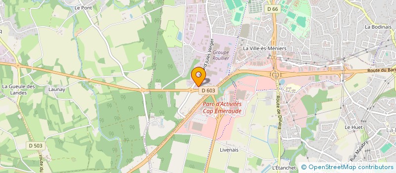 localisation de l'entreprise MONSIEUR JEAN-FRANCOIS TOULOUSE  DINARD