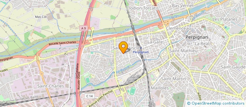 localisation de l'entreprise MONSIEUR JEAN-FRANCOIS TRASFI  PERPIGNAN