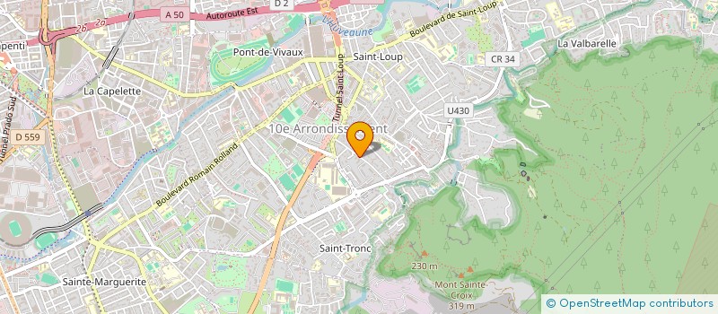 localisation de l'entreprise MONSIEUR JEAN FRANCOIS TRIGANO à MARSEILLE