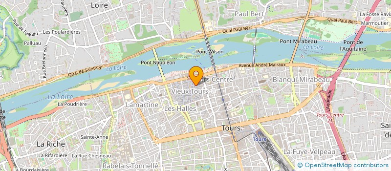 localisation de l'entreprise MONSIEUR JEAN-FRANCOIS TRIVIAUX à TOURS