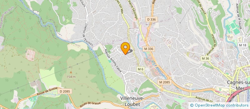 localisation de l'entreprise MONSIEUR JEAN-FRANCOIS TUFFAL à VILLENEUVE-LOUBET