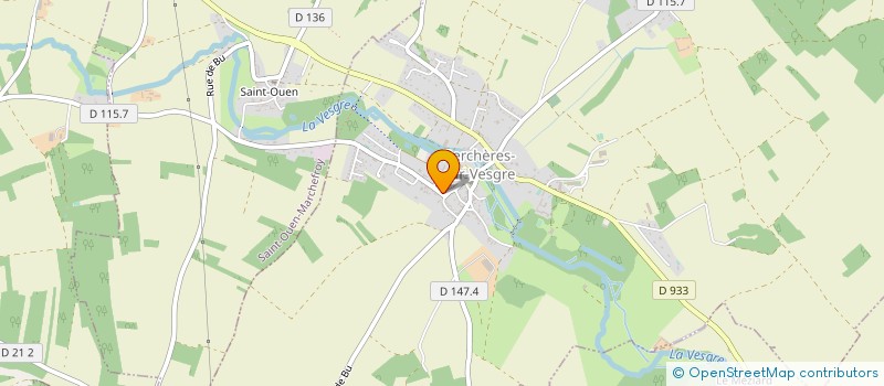 localisation de l'entreprise MONSIEUR JEAN FRANCOIS TUSSY à BERCHERES-SUR-VESGRE