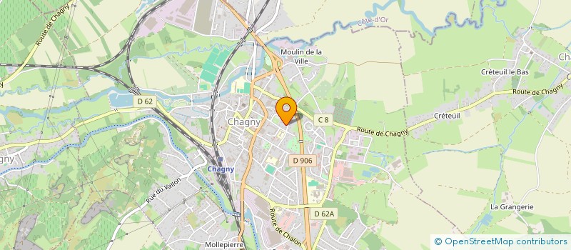 localisation de l'entreprise MONSIEUR JEAN-FRANCOIS VALLOT  CHAGNY