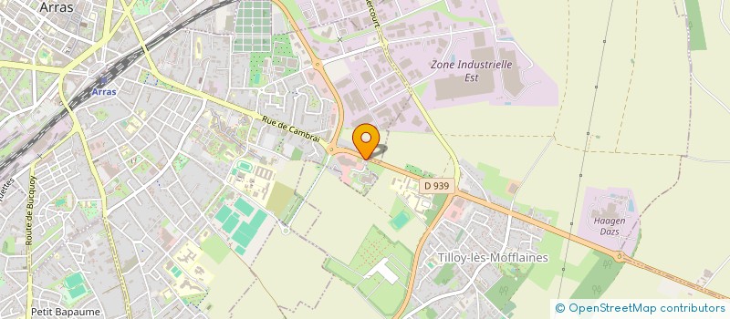 localisation de l'entreprise MONSIEUR JEAN-FRANCOIS VANDAMME à ARRAS