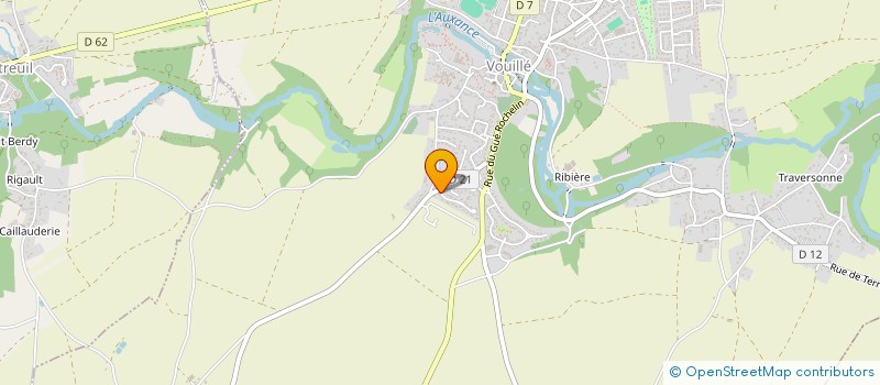 localisation de l'entreprise MONSIEUR JEAN-FRANCOIS VASSEUR  VOUILLE