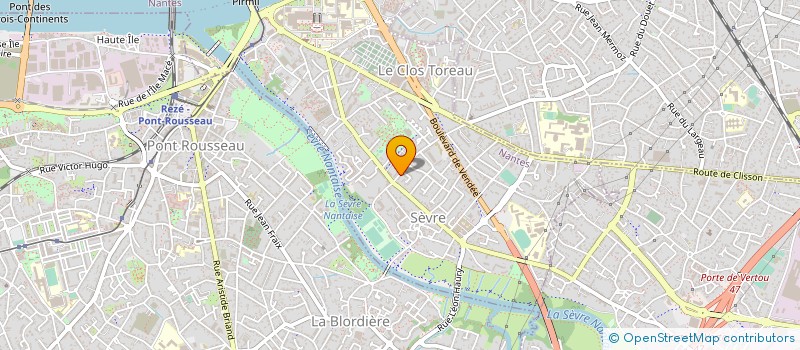 localisation de l'entreprise MONSIEUR JEAN-FRANCOIS VERGE à NANTES