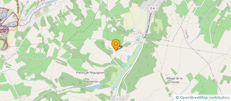 localisation de l'entreprise MONSIEUR JEAN-FRANCOIS VERPEAUX  CHATEAUVIEUX