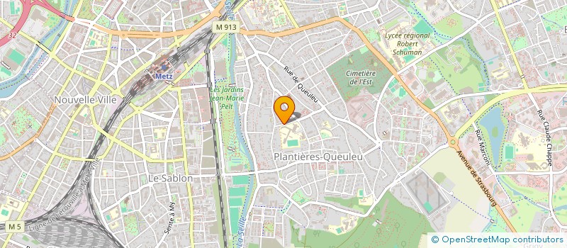 localisation de l'entreprise MONSIEUR JEAN-FRANCOIS VISILIT  METZ