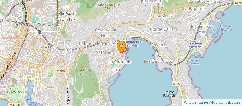 localisation de l'entreprise MONSIEUR JEAN-FRANCOIS WEILL  VILLEFRANCHE-SUR-MER