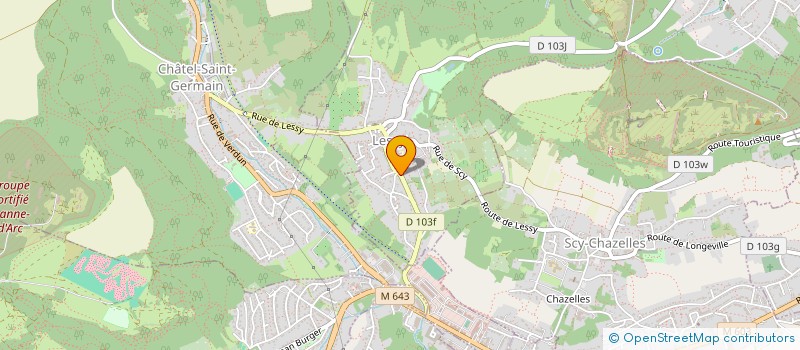 localisation de l'entreprise MONSIEUR JEAN-FRANCOIS WIRTZ  LESSY