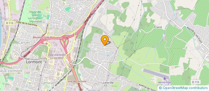 localisation de l'entreprise MONSIEUR JEAN-FRANCOIS YAYER  LORMONT