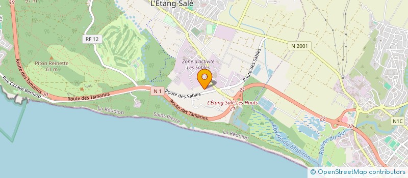 localisation de l'entreprise MONSIEUR JEAN FRANCOISE  L'ETANG-SALE